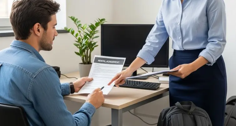 how do you rent a car at the airport step-by-step rental process guide at airport counter and pickup area